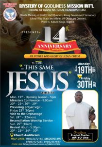 Mystery of Godliness Int'l Mission