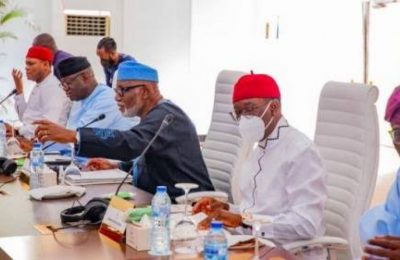 southern govs... enugu meeting