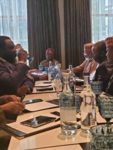 Northern caucus dinning with Tinubu