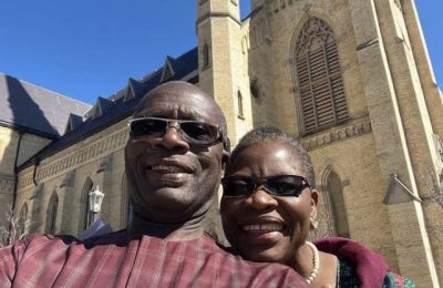 Ekwesili and hubby savoring love